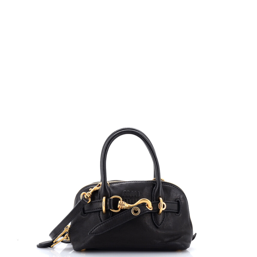 Miu Miu Mini Aventure Top Handle Bag